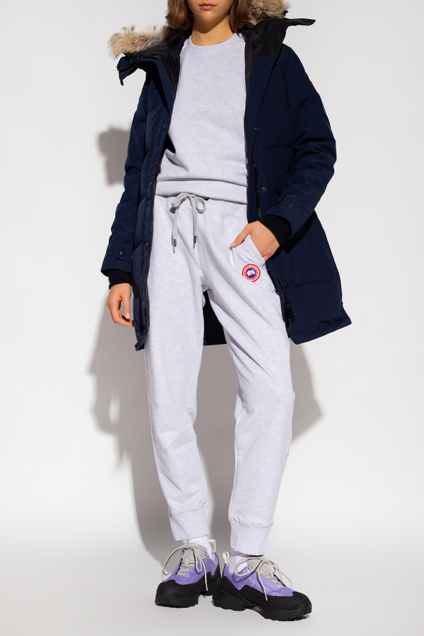 Navy blue ‘Shelburne’ down jacket Canada Goose Vitkac GB